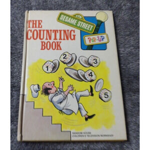 Vintage Sesame Street Pop-Up - The Counting Book. Paper Engineering by Ib Penick